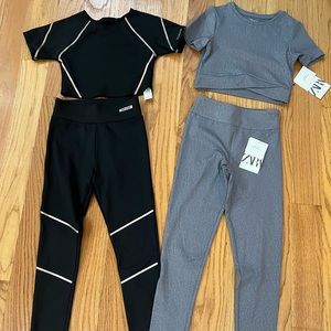 Zara Girls Sport Collection Brand New 2 sets